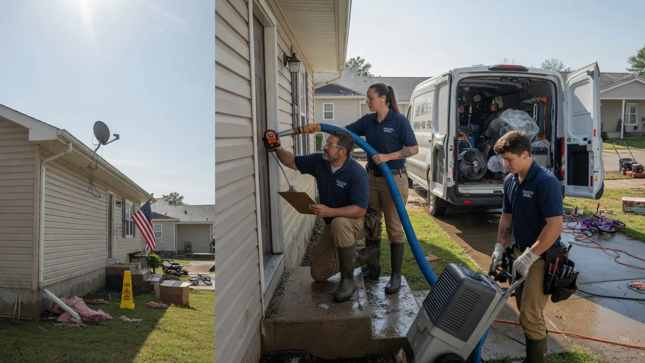 Ceiling Water Damage Restoration in Cottonwood, ID near me